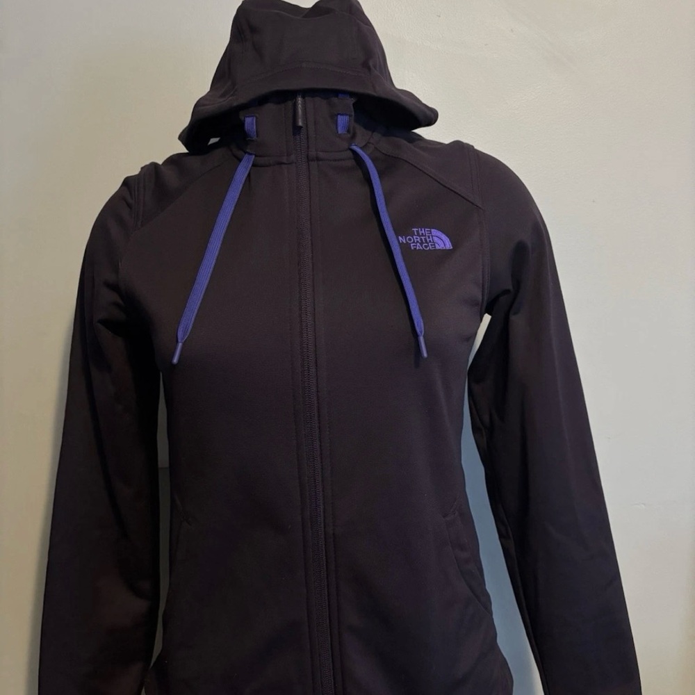 The North Face Women's Purple and Black Ski Jacket